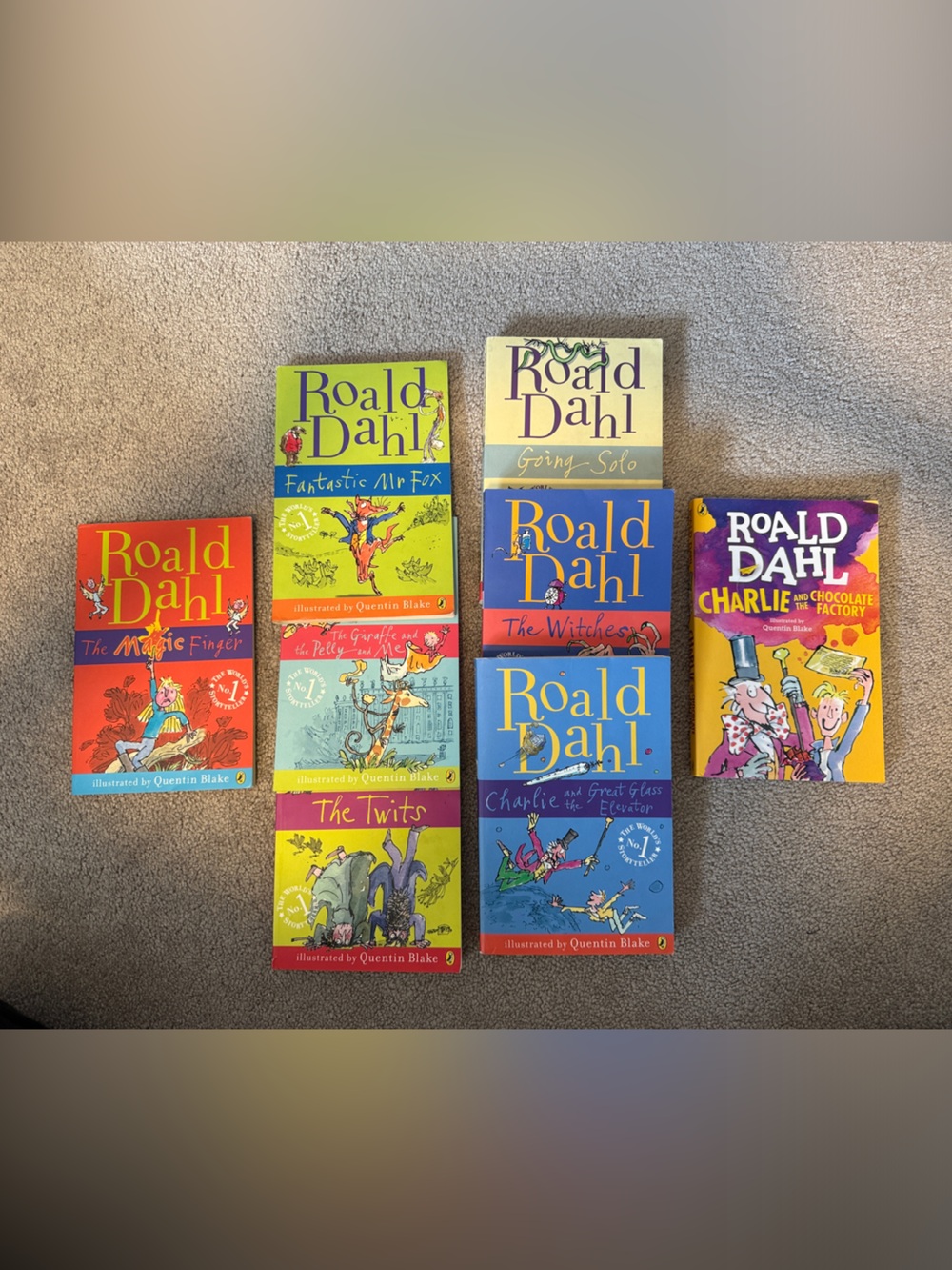 Roald Dahl lot of kids books